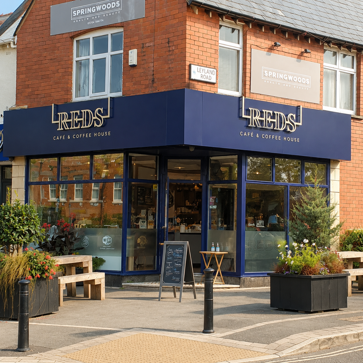 Church Road frontage