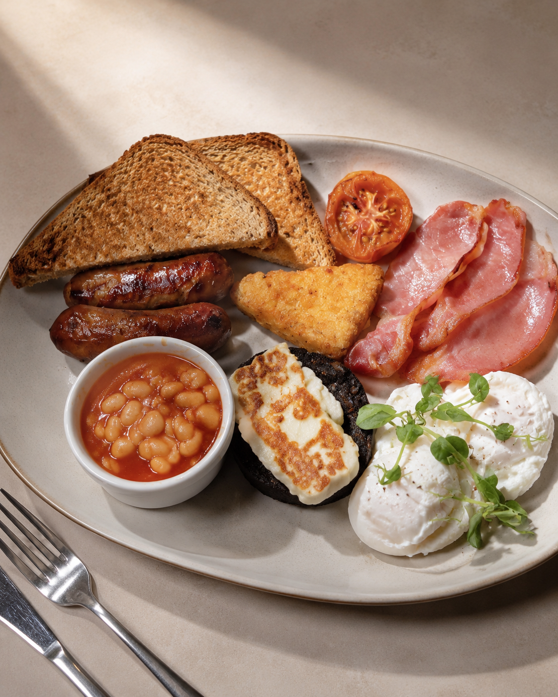 Breakfast plate
